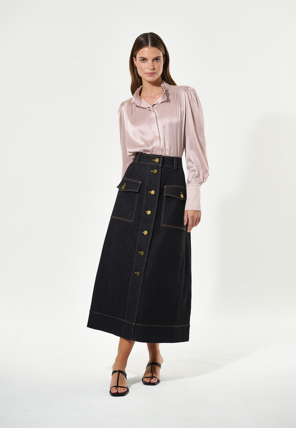 dea kudibal DanicaDEA - Skirt - Raw Blue