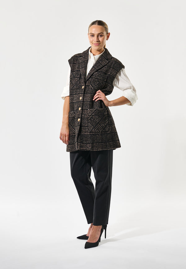 Dea Kudibal DunjaDEA - Vest - Black Check