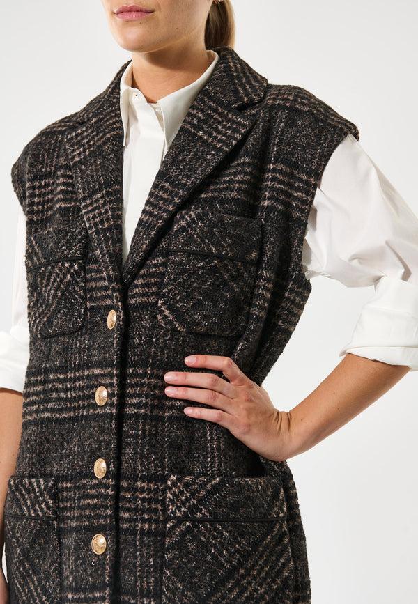Dea Kudibal DunjaDEA - Vest - Black Check