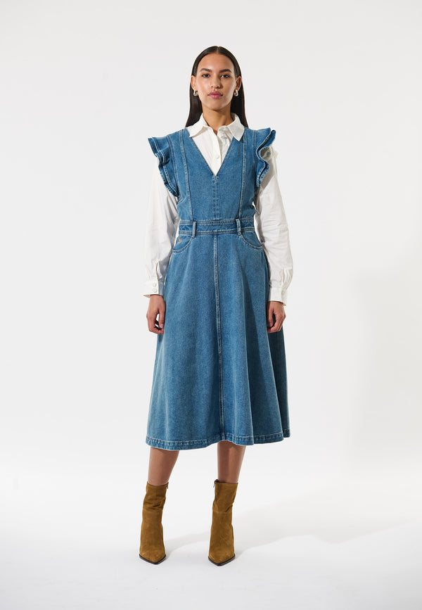 Dea Kudibal EdissaDEA NS - Dress - Light Denim Blue