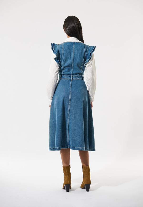 Dea Kudibal EdissaDEA NS - Dress - Light Denim Blue