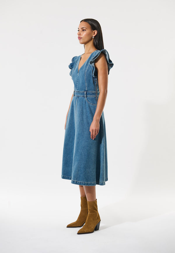 dea kudibal EdissaDEA NS - Dress - Light Denim Blue