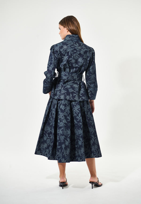 Dea Kudibal EllaDEA - Jacket - Floral Denim