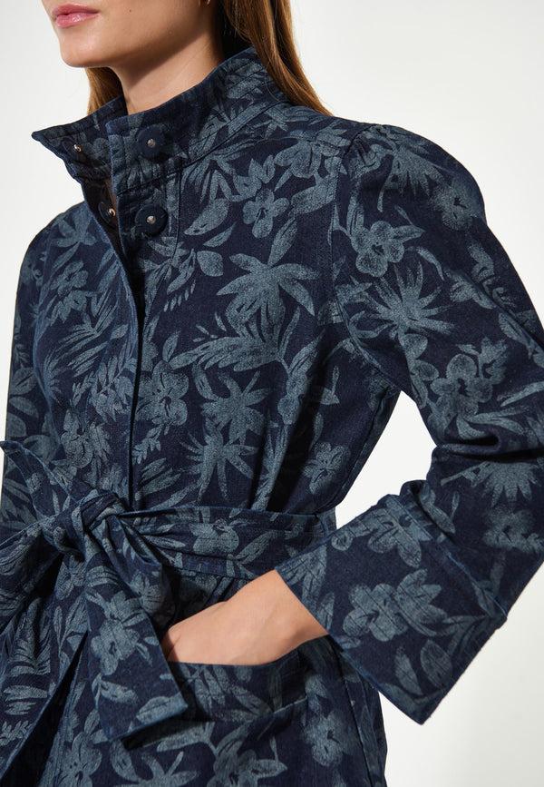 Dea Kudibal EllaDEA - Jacket - Floral Denim