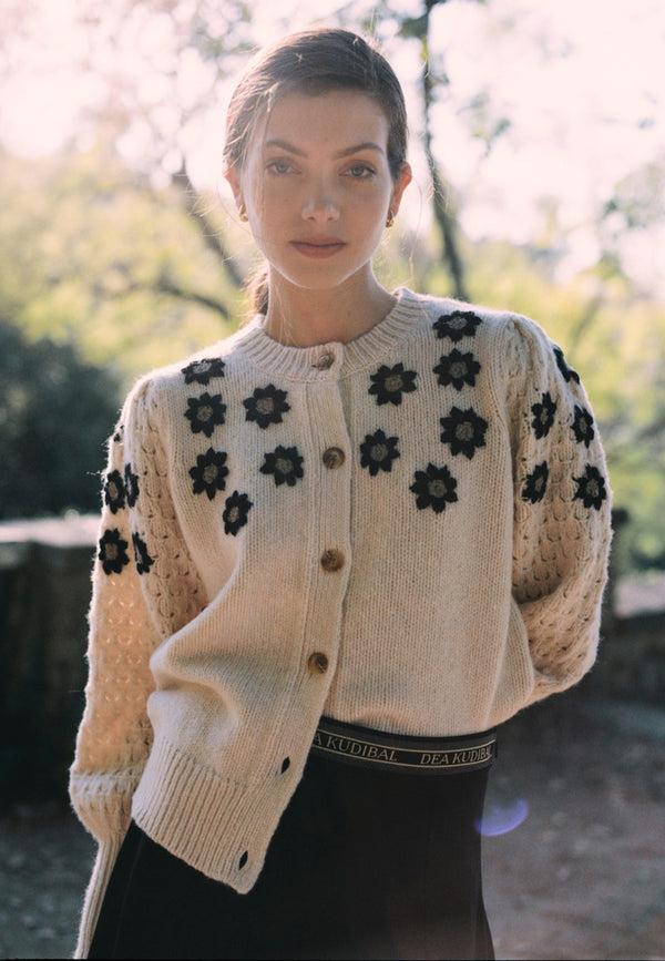 dea kudibal FelineDEA RWS - Cardigan - Chalk