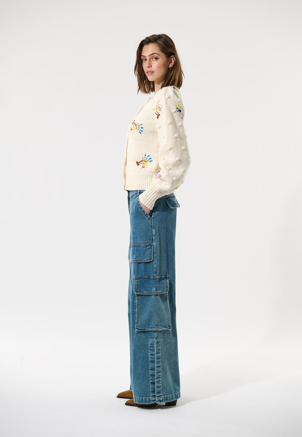 Dea Kudibal KiannaDEA NS - Trousers - Light Denim Blue