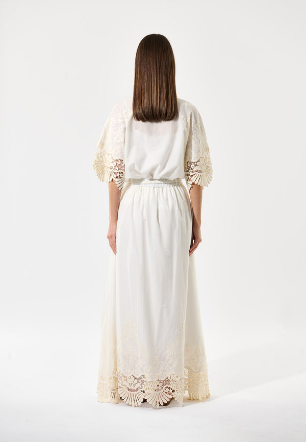 Dea Kudibal LarisDEA NS - Skirt - White Cream