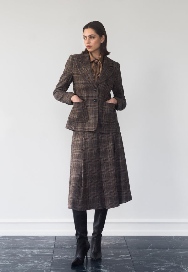 dea kudibal LiviaDEA - Jacket - Eaton Check