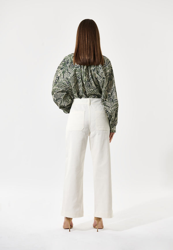 Dea Kudibal MiaDEA - Trousers - White