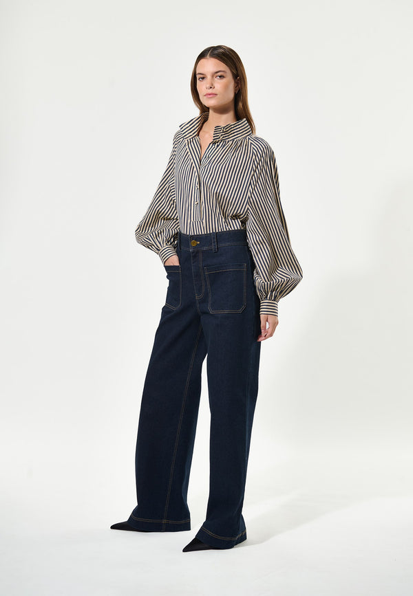 Dea Kudibal MiraDEA - Trousers - Medium Blue