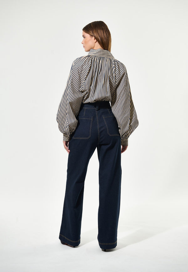 Dea Kudibal MiraDEA - Trousers - Medium Blue