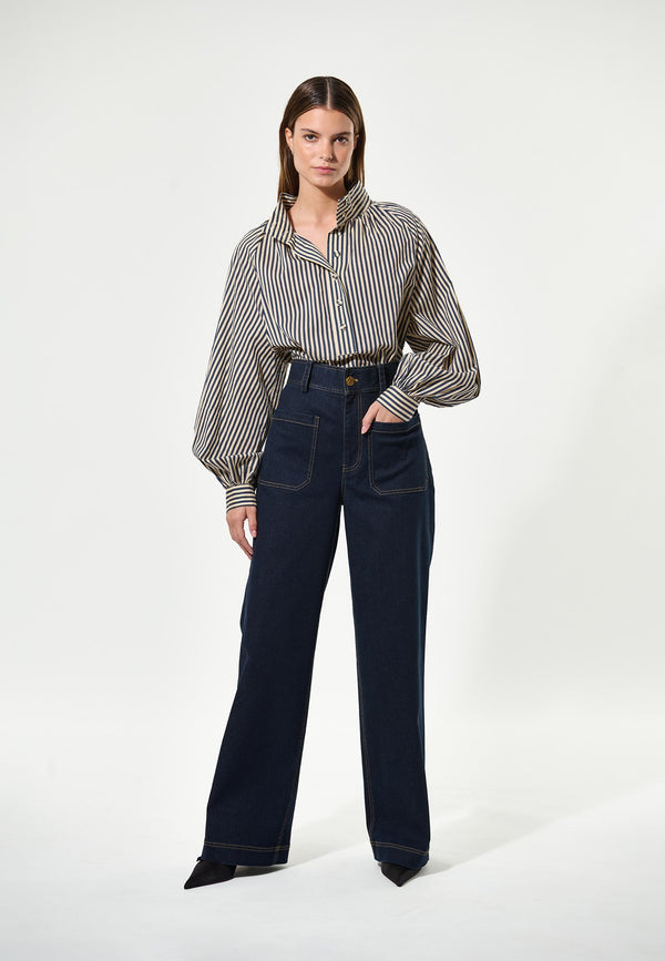 dea kudibal MiraDEA - Trousers - Medium Blue