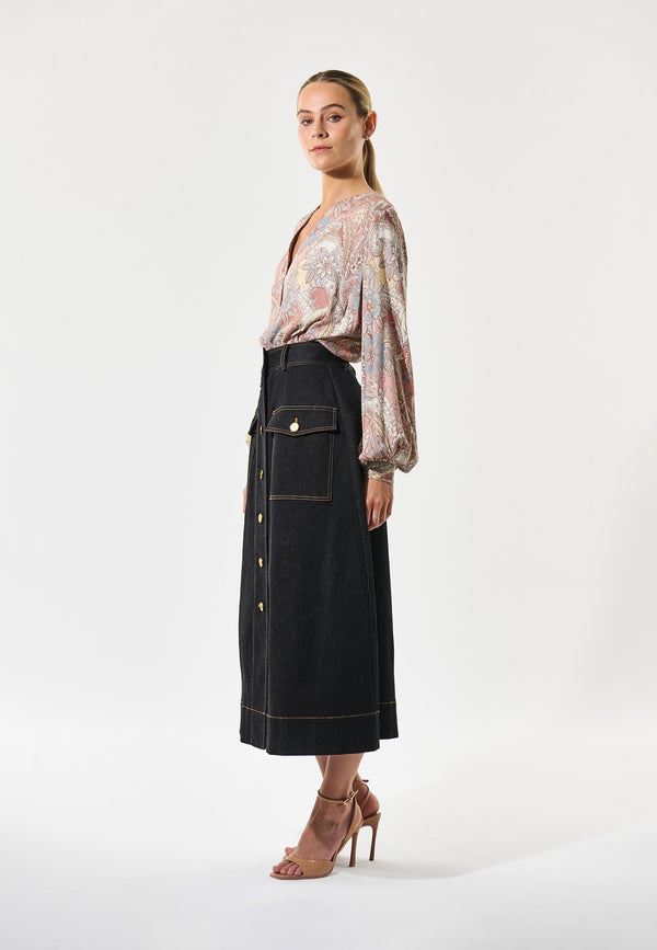 dea kudibal NadiaDEA EV - Blouse - Sayo Dark Rose