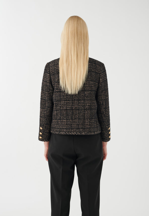Dea Kudibal NellaDEA - Jacket - Cafe Au Lait Check