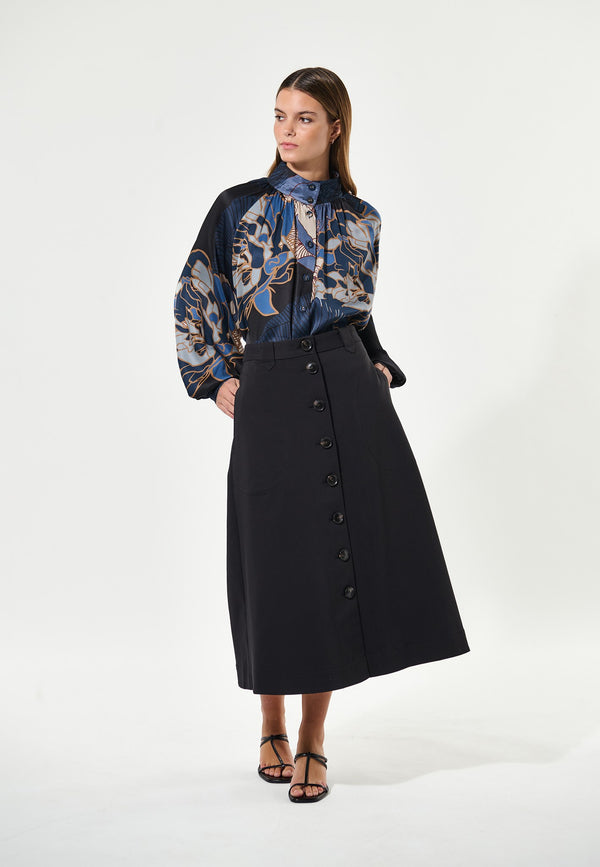 dea kudibal NitaDEA - Blouse - Alepidia Blue