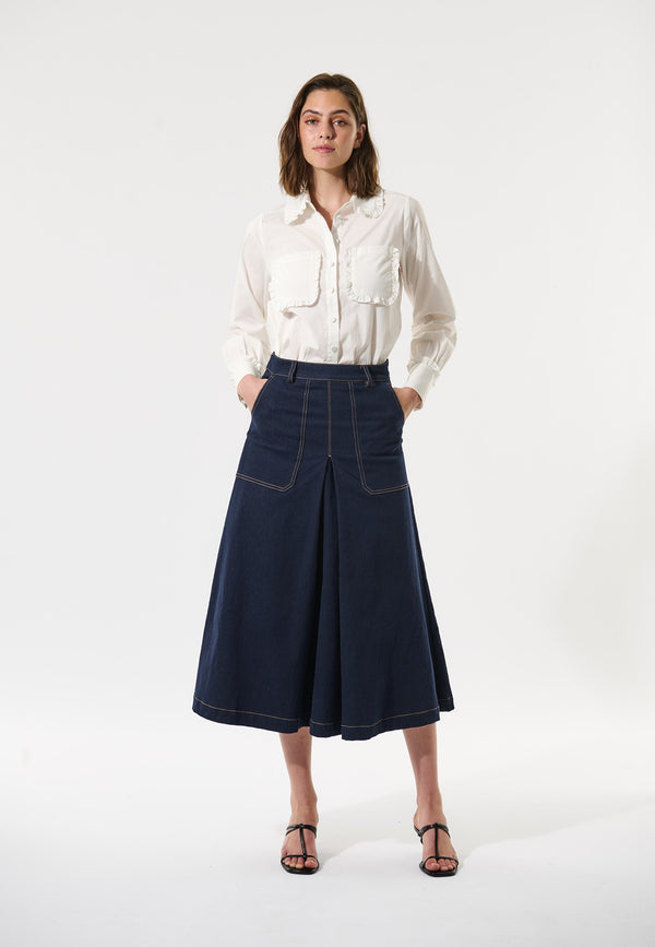 dea kudibal OtilliaDEA - Blouse - Nat. White