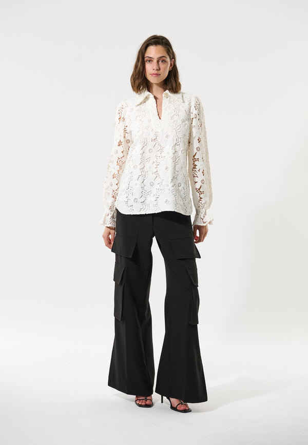 Dea Kudibal RikkaDEA NS - Blouse - Nat. White