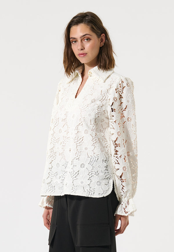 dea kudibal RikkaDEA NS - Blouse - Nat. White