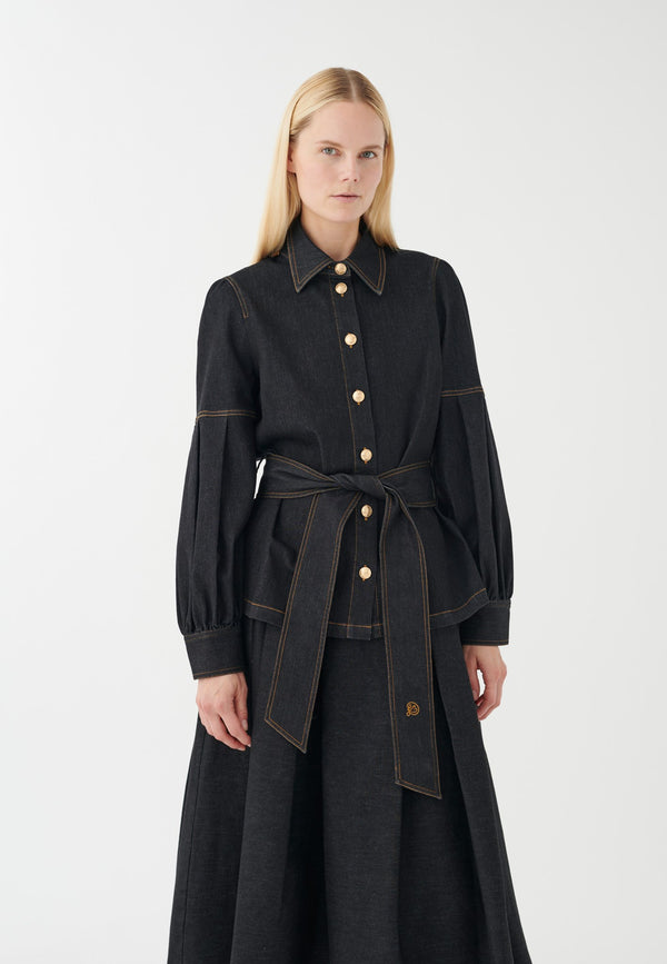 dea kudibal RubyDEA - Blouse - Raw Blue