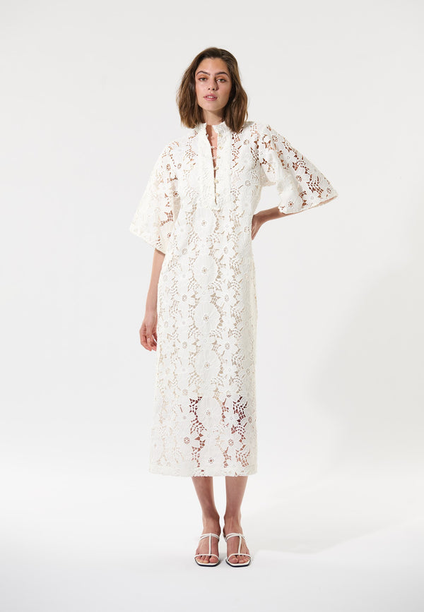 Dea Kudibal SilleDEA NS - Dress - Nat. White