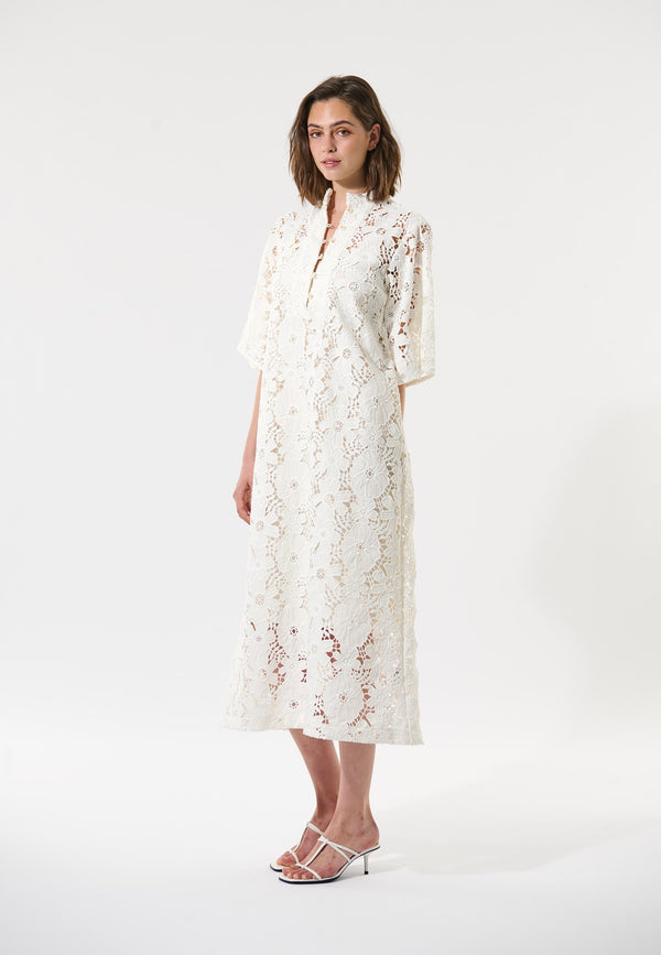 Dea Kudibal SilleDEA NS - Dress - Nat. White