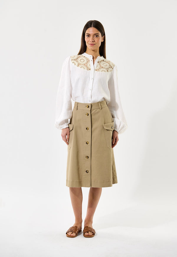 Dea Kudibal Ximena NS - Blouse - Nat. White