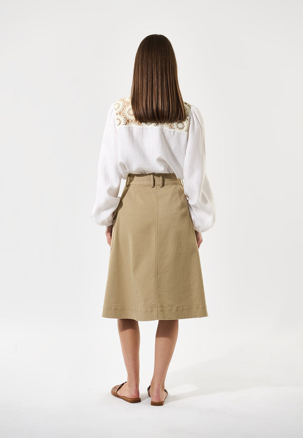 Dea Kudibal Ximena NS - Blouse - Nat. White