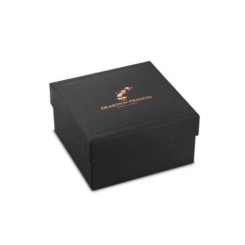 Deakin & Francis 18ct Yellow Gold Cufflinks With Fresh Water Pearl Centre