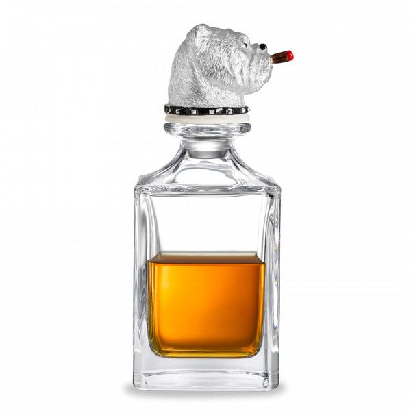 Deakin & Francis Bulldog Crystal Decanter