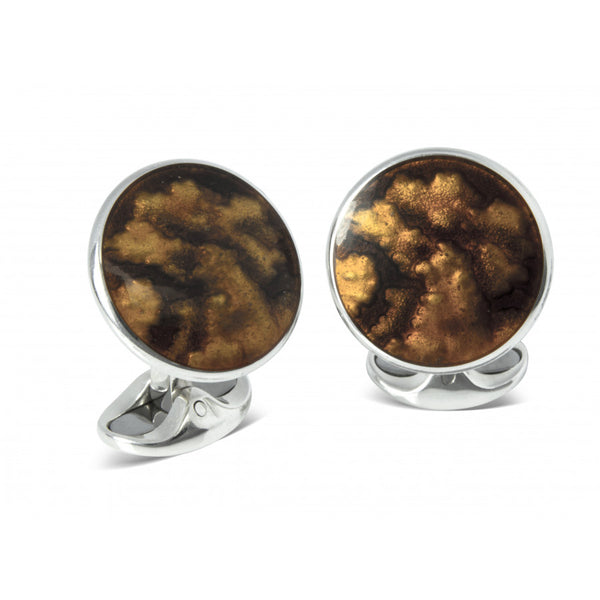 deakin & francis Copper Winter Haze Cufflinks