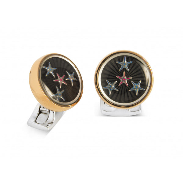 deakin & francis Dancing Starfish Cufflinks