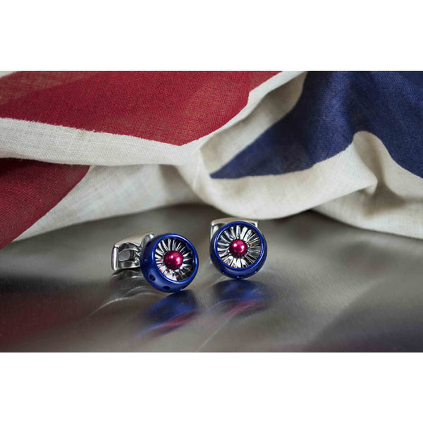 Deakin & Francis Jet Turbine Engine Cufflinks