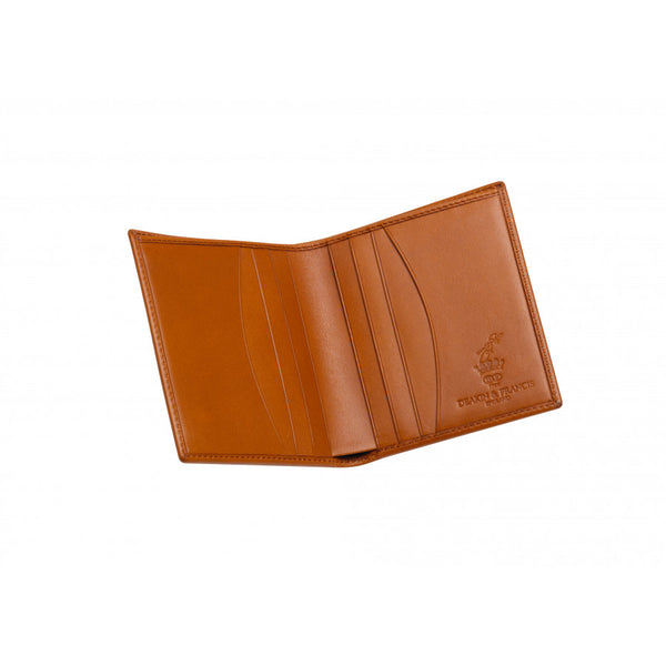 Deakin & Francis Leather Credit Card Wallet In Tan