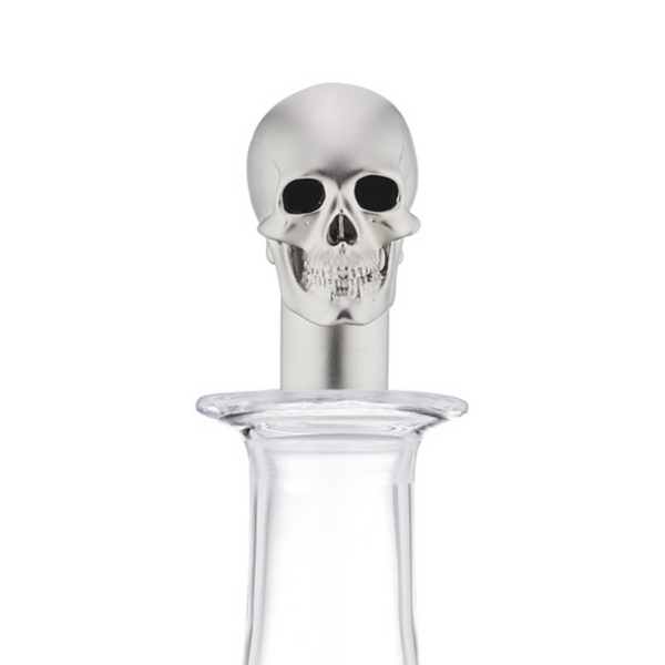 Deakin & Francis Matte Skull Wine Decanter