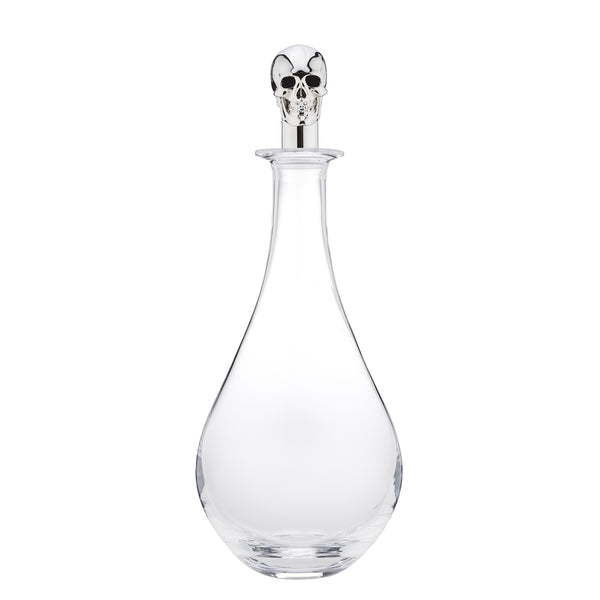 deakin & francis Silver Skull Wine Decanter