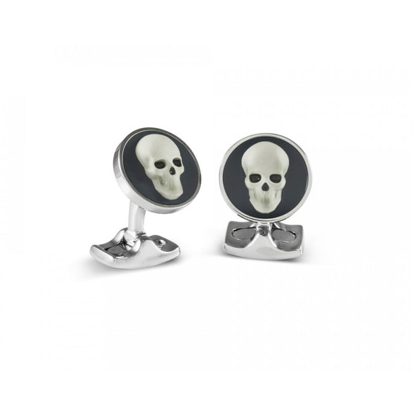 deakin & francis Skull Cameo Cufflinks