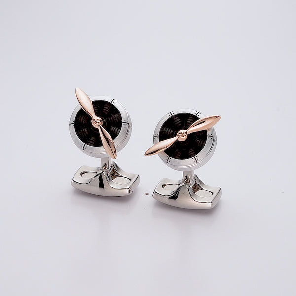 Deakin & Francis Sopwith Propeller Cufflinks
