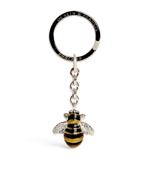 deakin & francis Sterling Silver Bumble Bee Keyring