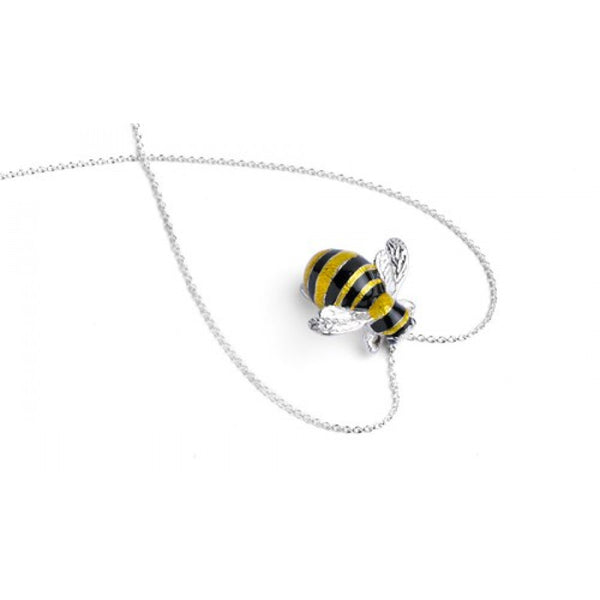Deakin & Francis Sterling Silver Bumble Bee Pendant