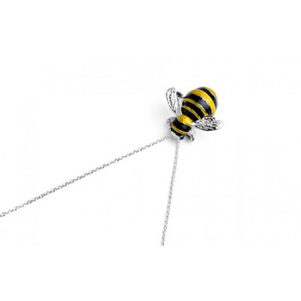 Deakin & Francis Sterling Silver Bumble Bee Pendant