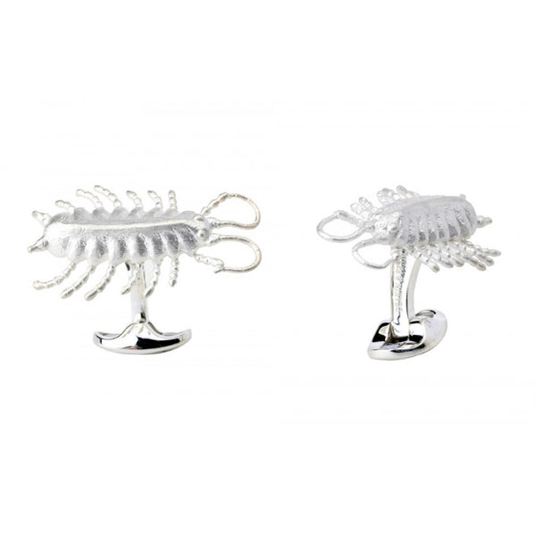 deakin & francis Sterling Silver Centipede Cufflinks