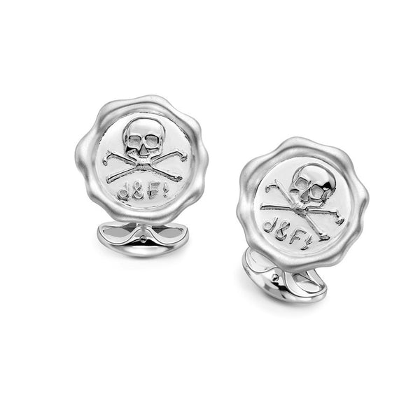 deakin & francis Sterling Silver D&F1 Cufflinks