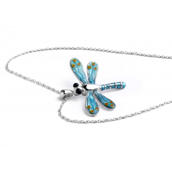 deakin & francis Sterling Silver Dragonfly Pendant