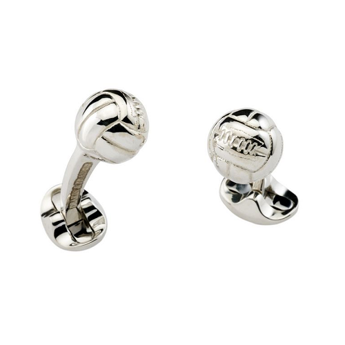 deakin & francis Sterling Silver Football Cufflinks