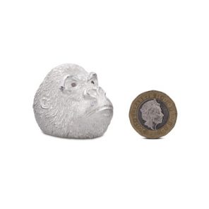 deakin & francis Sterling Silver Grumpy Gorilla Ring