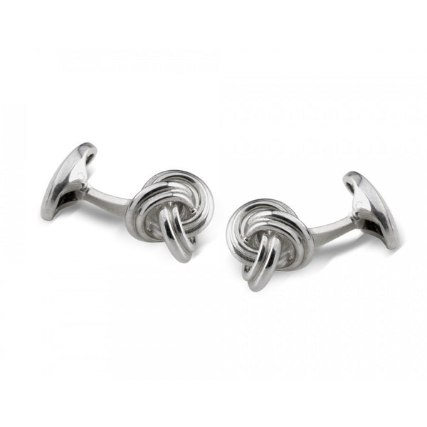 deakin & francis Sterling Silver Knot Cufflinks