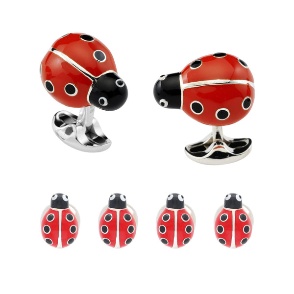 deakin & francis Sterling Silver Lady Bird Dress Set deakin & francis Sterling Silver Lady Bird Dress Set