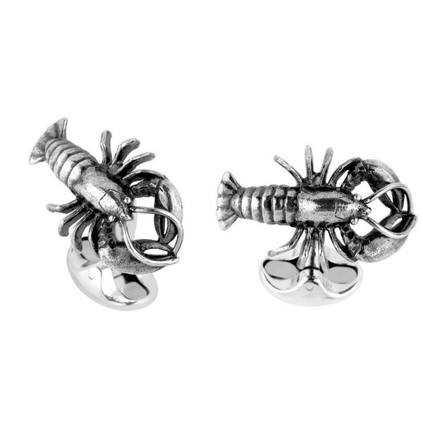deakin & francis Sterling Silver Lobster Cufflinks