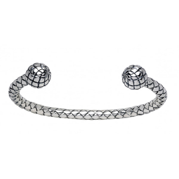 Deakin & Francis Sterling Silver Plaited Bangle