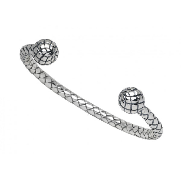 Deakin & Francis Sterling Silver Plaited Bangle